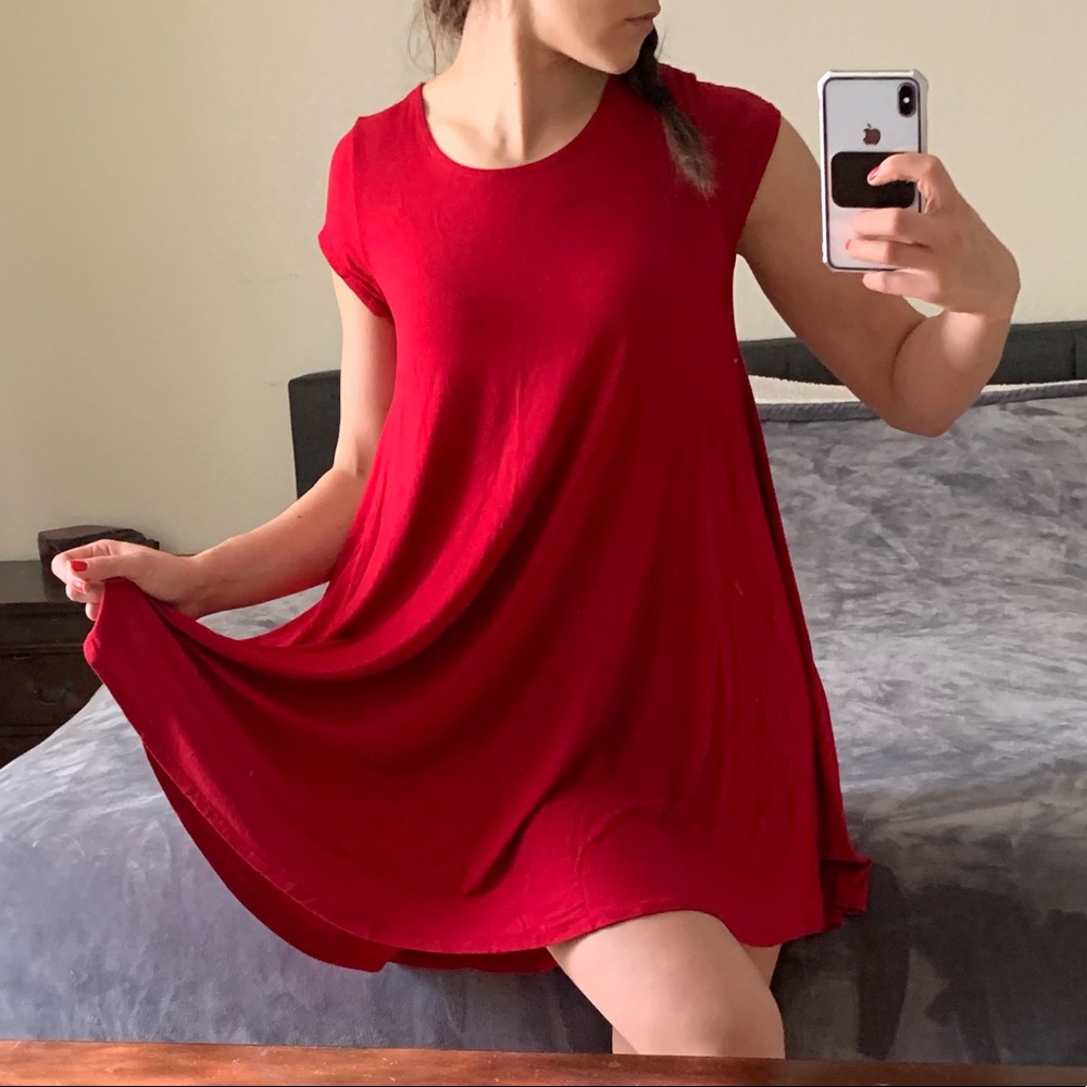 Karen Kane Beautiful red dress Small